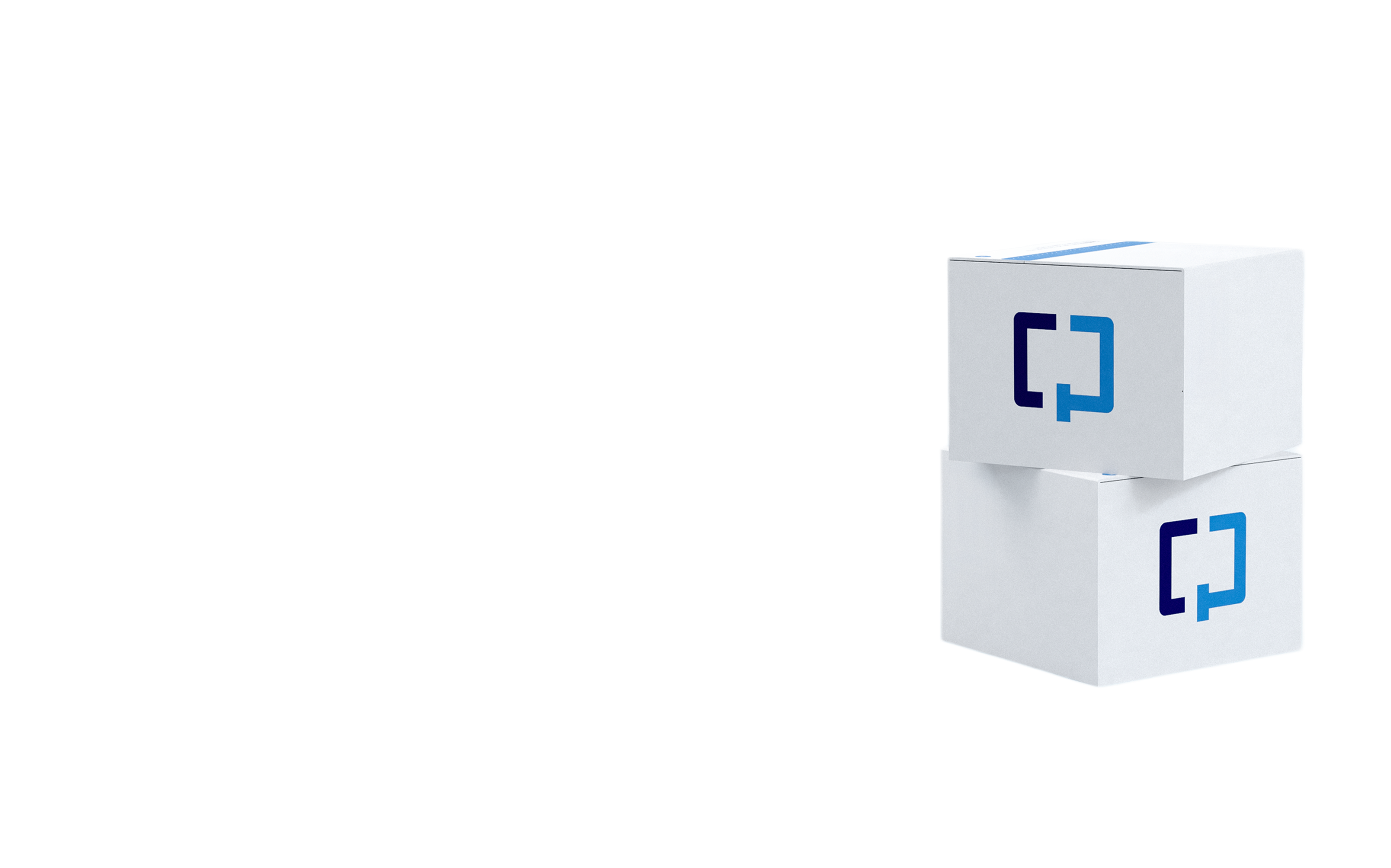 Cologuard boxes stacked.