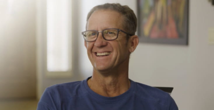Scott C., a patient who screened with Cologuard